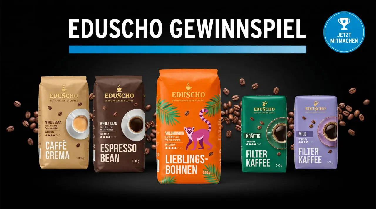 Eduscho Gewinnspiel — Glückscode, Kassenbon, Tchibo Holding
